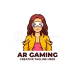 augmented reality game mascot logo