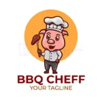 bbq cheff mascot