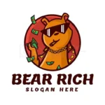 bear rich cartoon logo (1)