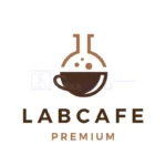 coffee laboratory lab logo