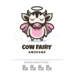 cow fairy logo