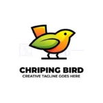 cute little bird animal logo (1)