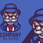 detective logo mascot