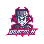 dracula esport logo template