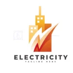electricity logo template