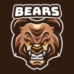elements bears esports mascot logo