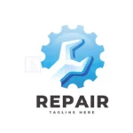 elements repair logo template