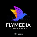 fly media logo templates