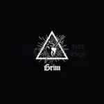 grim logo template