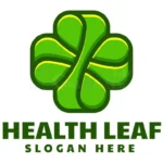 health leaf simple logo