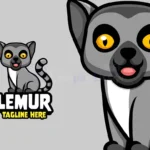 lemur cute cartoon logo (1)