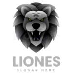 lion gradient logo