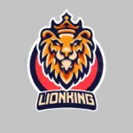 lion king mascot logo