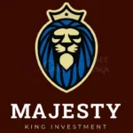 lion majesty simple logo