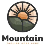 mountain simple logo