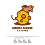 mouse cheese logo