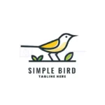 outline bird logo  1