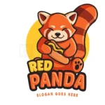 red panda mascot logo