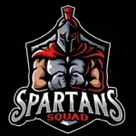 spartans squad mascot esport logo