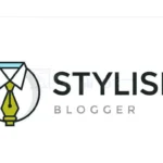 stylish blogger logo template