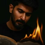 Cinematic Newspaper Contemplation