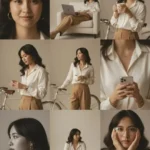 Cream Silk Aesthetic