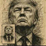 Expressive Mixed-Media Portrait