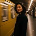 Hyperrealistic Subway Moment